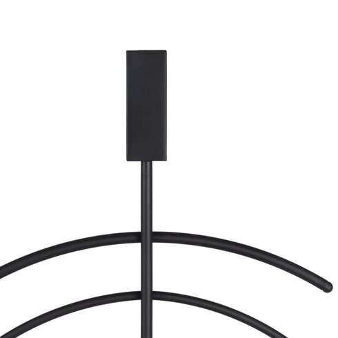 Reloj de Pared 60 x 5 x 76 cm Negro Metal