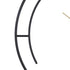 Reloj de Pared 60 x 5 x 76 cm Negro Metal