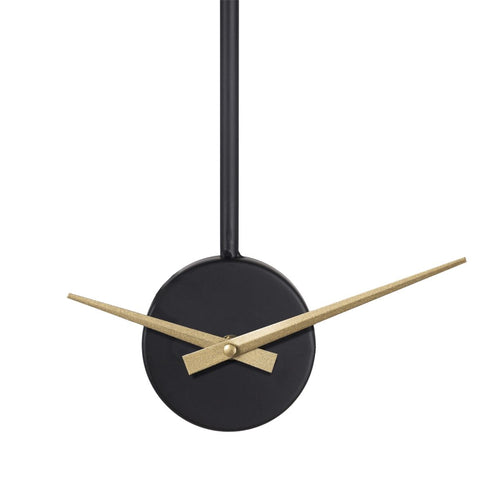 Reloj de Pared 60 x 5 x 76 cm Negro Metal