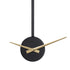 Reloj de Pared 60 x 5 x 76 cm Negro Metal