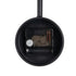 Reloj de Pared 60 x 5 x 76 cm Negro Metal