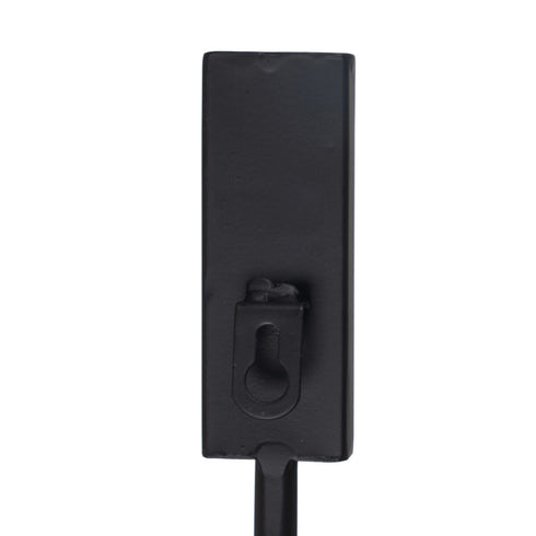 Reloj de Pared 60 x 5 x 76 cm Negro Metal