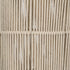 Lámpara de Techo 21 x 21 x 37 cm Cuerda Crema