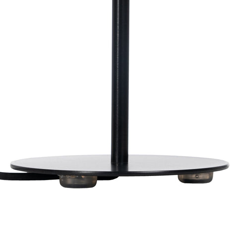 Lámpara de mesa Negro Beige Rafia Hierro Plástico 220-240 V 25 x 25 x 65 cm