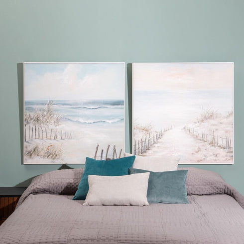 Cuadro Playa 80 x 80 cm