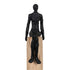 Figura Decorativa Negro Natural Hombre 14 x 10 x 66 cm