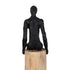 Figura Decorativa Negro Natural Hombre 14 x 10 x 66 cm