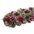 Portavelas Navideño Rojo Multicolor Plástico Foam 31 x 14 x 8 cm