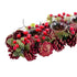 Portavelas Navideño Rojo Multicolor Plástico Foam 31 x 14 x 8 cm