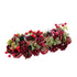 Portavelas Navideño Rojo Multicolor Plástico Foam 31 x 14 x 8 cm