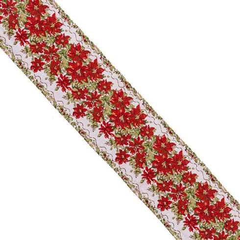 Camino de Mesa Navidad Rojo Multicolor Poliéster 180 x 33 cm