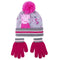 Gorro y Guantes Peppa Pig Gris