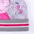 Gorro y Guantes Peppa Pig Gris