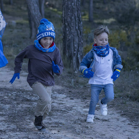 Gorro, Guantes y Braga de Cuello Sonic 3 Piezas
