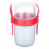 Portameriendas Titiz Cuchara Tenedor 650 ml 10 x 9 x 15 cm (24 Unidades)