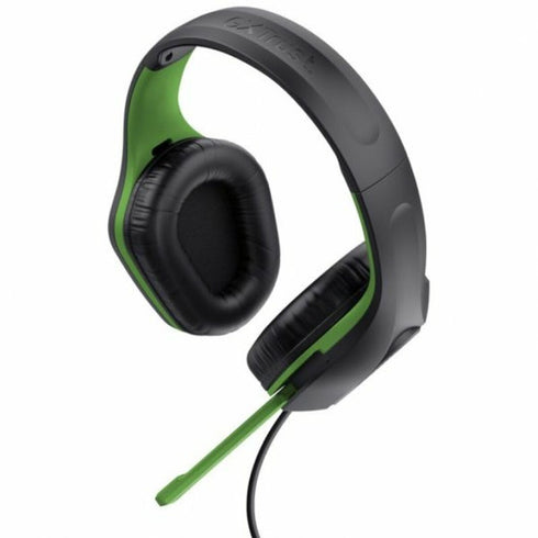 Auriculares con Micrófono Trust GXT 415S Zirox Negro Verde Negro/Verde
