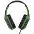 Auriculares con Micrófono Trust GXT 415S Zirox Negro Verde Negro/Verde