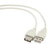 Cable Alargador USB GEMBIRD CC-USB2-AMAF-75CM/300