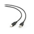 Cable USB 2.0 A a USB B GEMBIRD CCP-USB2-AMBM-6 (1,8) Negro