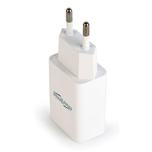 Cargador de Pared GEMBIRD EG-UC2A-03-W Blanco Negro