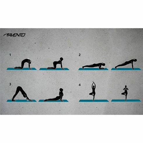 Esterilla Avento SR042MCBKG Negro