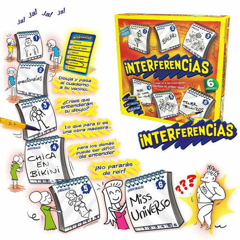 Juego de Mesa Goliath Interferencias ES