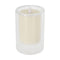 Vela LED Ø 10 cm Vaso de Cristal