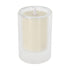 Vela LED Ø 10 cm Vaso de Cristal