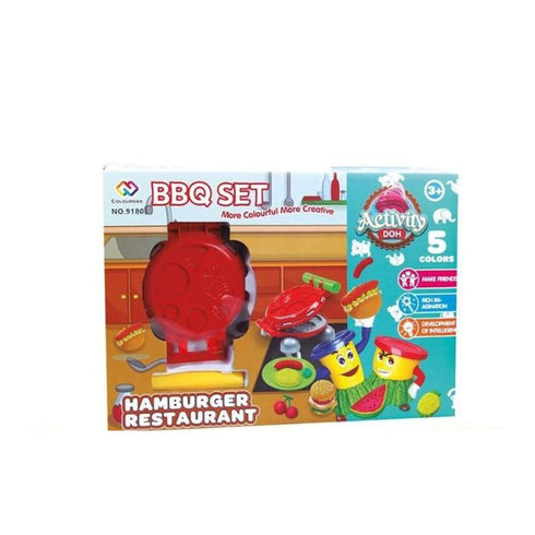 Juego de Plastilina Hamburger Restaurant Sandwichera