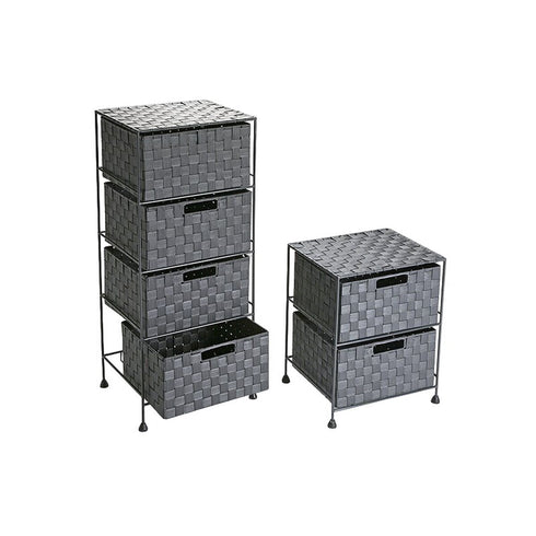 Juego de muebles Versa Gris 2 Unidades