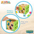 Puzzle Infantil de Madera Baby Shark Formas 15 Piezas 15 x 15 x 15 cm (6 Unidades)