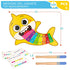 Xilófono Baby Shark Madera 31 x 2,5 x 20 cm (6 Piezas) (6 Unidades)