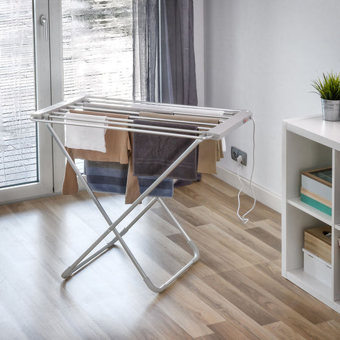 Tendedero Eléctrico Plegable InnovaGoods 6 Barras