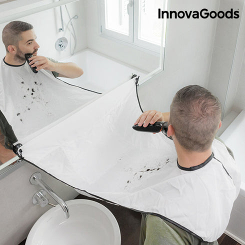 Babero Recogebarba con Ventosas InnovaGoods