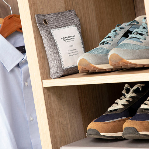 Set de Bolsas Purificadoras de Aire con Carbón Activo Bacoal InnovaGoods (pack de 2)