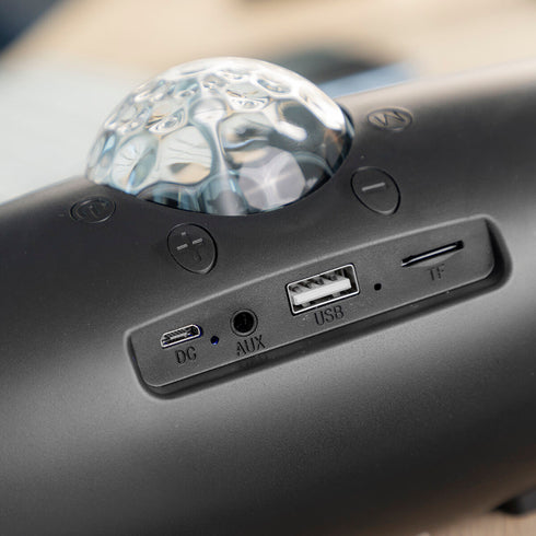Altavoz Inalámbrico Recargable con Luces Disco Waflash InnovaGoods